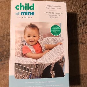 Carters shopping cart cover